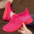 thumbnail image 3 of Women's Walking Sneakers - Lightweight Breathable Anti Slip Mesh Shoes for Running Workout, 3 of 8