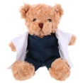 thumbnail image 1 of Estatua de oso de peluche de doctor, muñeco de peluche de doctor, muñeco de peluche decorativo, muñeco de peluche de doctor, muñeco de peluche decorativo, regalo para estudiantes de doctor, 1 of 7