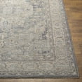 thumbnail image 4 of Livabliss Area Rugs for Living Room, 5ft Round Avant Garde Traditional Denim Round Rug, Bedroom Dining Room Home Decor Stain Resistant Carpet (5'3" x 5'3"), 4 of 5