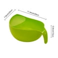 thumbnail image 5 of Eoperou Rice Washing Basin: Food-Grade Quick Drain Fruit Cleaning Bowl Multi-Purpose Strainer, 5 of 7