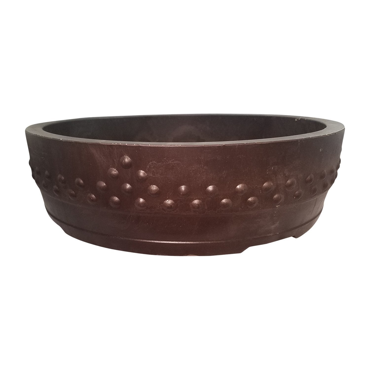 Drum Round  Mica Bonsai  Pot  ROA Series Walmart com 