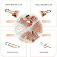 thumbnail image 2 of Paper Clips Large Binder Clips and Rubber Bands Set, 2 of 4