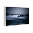 thumbnail image 3 of Stupell Industries Surfing Waves Silhouette White Framed Giclee Art design by Thomas Tepstad Berge, 16 x 24, 3 of 8