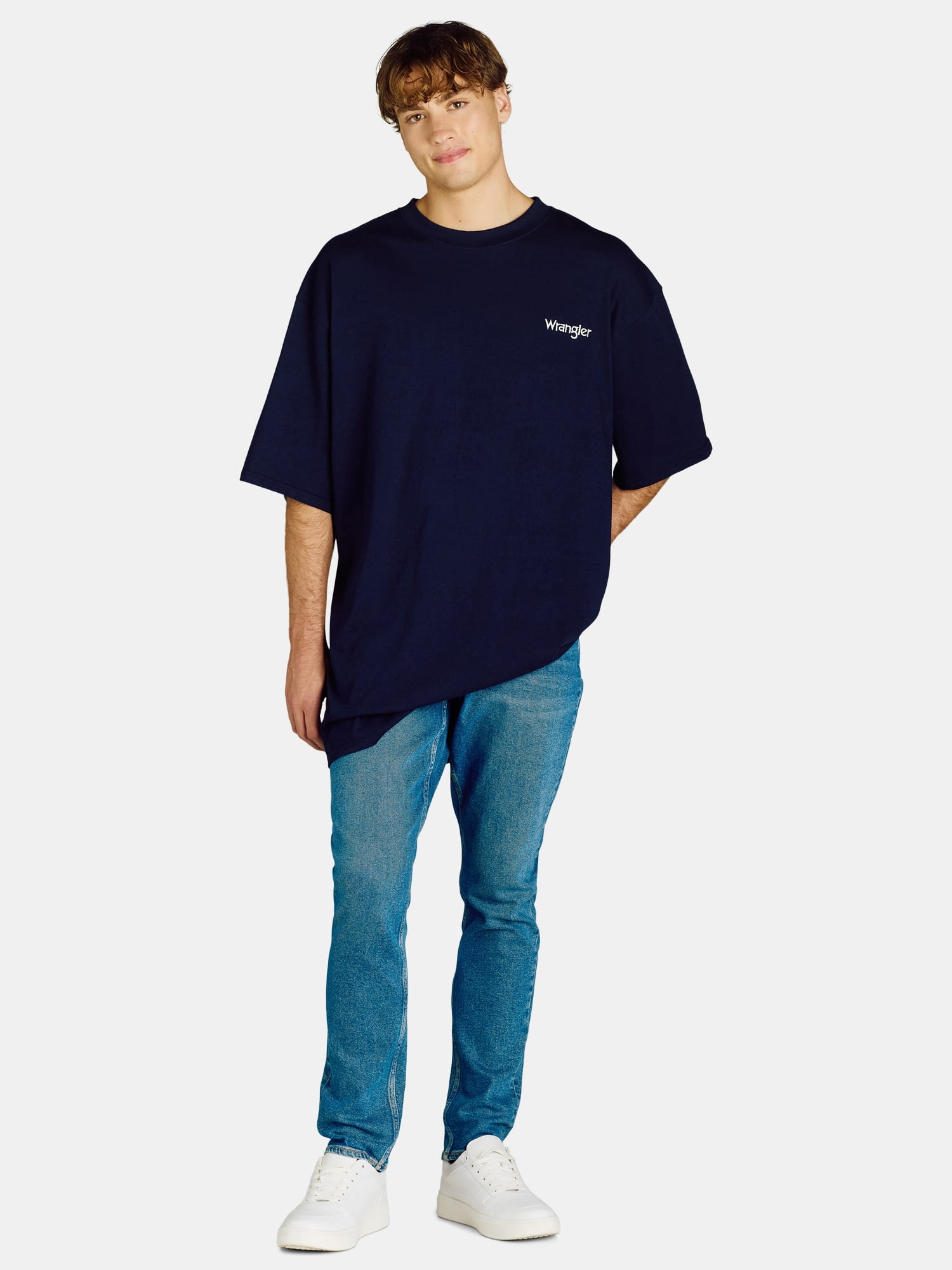 Wrangler Men’s Big and Tall Logo T-Shirt, Sizes 1XL-6XL