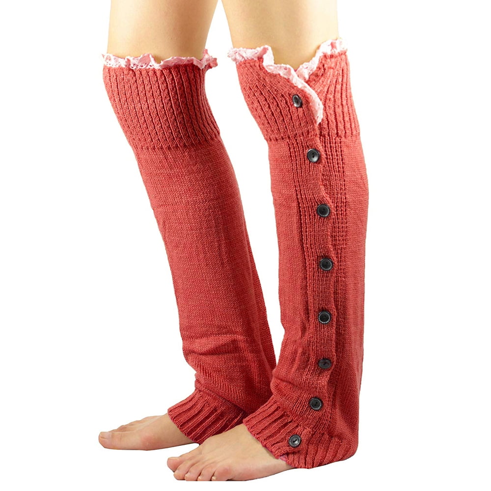 Buttoned Leg Warmers