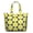 Lightweight, variant on Lightweight Travel Tote Bag with Modern Lemon Vintage Floral Prints Large Capacity Weekender Bag Featuring Cute Yellow Fruit Bright Summer Design