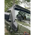 thumbnail image 6 of Go Rhino 730500T XE Windshield Light Mount for Jeep Wrangler JL/Gladiator JT, fits 50" Light Bar For 18-24 Wrangler, Gladiator Fits select: 2018-2019,2021 JEEP WRANGLER UNLIMITED, 6 of 10