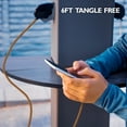 thumbnail image 5 of *Celltronix MCX Titanium 6FT Fast Charging Tangle Free Heavy Duty USB Cable with Type-C Connector. Built to Last! Includes Sync+Charge & Aluminum Tips for Optimum Connectivity - Coyote Brown, 5 of 5