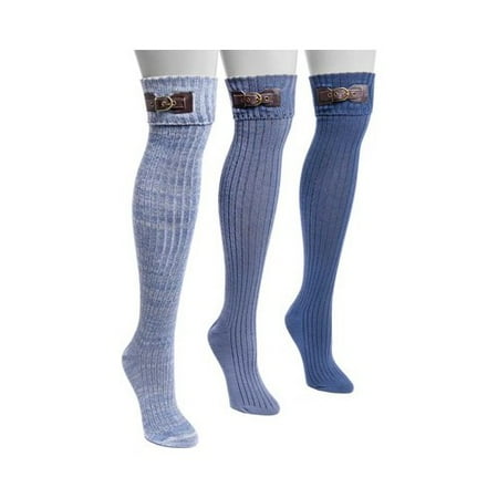 - Women's Buckle Cuff Over the Knee Sock (3 Pairs)
