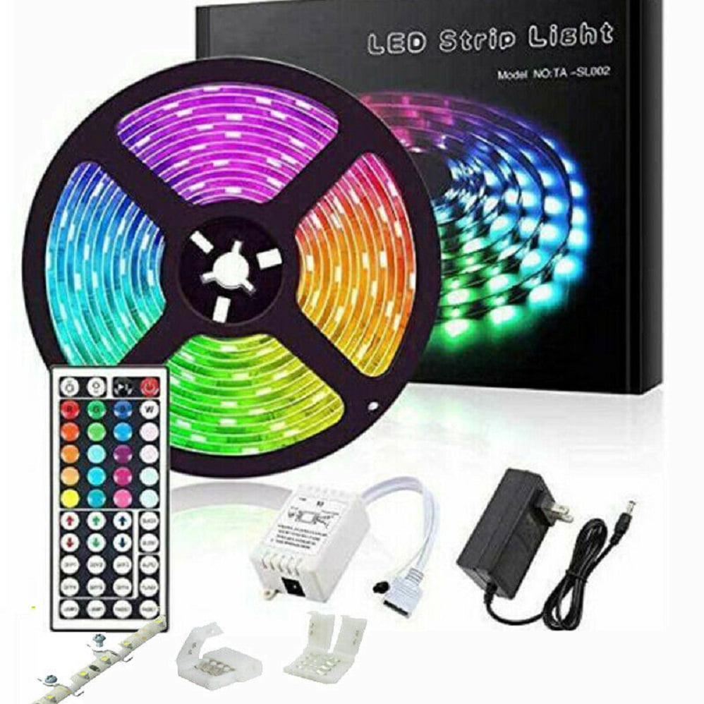 Details about   50M Led Strip Light 164ft RGB Led Room 5050 Tape Home Party Decor Color Changing 