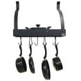 thumbnail image 1 of J Miles UH-PR241 Wall Mounted Pot Rack with Hooks for Pots, Pans, & Cooking Accessories, 1 of 1