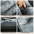 thumbnail image 3 of Car Seat Cushion, Luxury Short Plush Seat Cover for Front Car Seats, Universal Seat Protector, Winter Warmth, Suitable for Cars, Suvs, Pickup Trucks, Minivans,Gray, 3 of 8