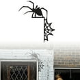 thumbnail image 3 of Eqslft Halloween Door Corner Sign Decoration, Witch Spider Web Bat Pumpkin Wooden for Home Party Right Angle,Fun Halloween Web Seasonal Decoration, 3 of 7