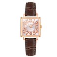 thumbnail image 4 of Montre Femme Mode Horloge Acier Inoxydable Décontractée Robe Poignet Cristal Bijoux, 4 of 8