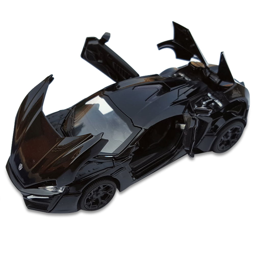 1:32 Lykan Hypersport Model Toys Alloy Car Toy W/Sound & Light White Kids Gift 