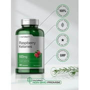 Raspberry Ketones | 500mg | 180 Capsules for Men and Women | by Horbaach