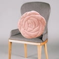 thumbnail image 1 of Cojín de Asiento CUTICAT Cojín de Silla Felpa Rosa 45x45x6cm, 1 of 8