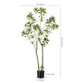 thumbnail image 3 of SAFAVIEH Faux Pieris Japonica 60" Potted Plant, Green, 3 of 7