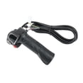 thumbnail image 2 of 60v Gas Handle Twist Throttle With Battery Indicator&latching_High-quality, 2 of 5