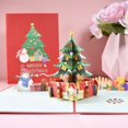 thumbnail image 1 of Tarjeta de invitación Manual de felicitación de Navidad tridimensional emergente 3D tarjeta de regalo para niños tarjeta postal de agradecimiento con sobre, 1 of 4