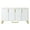 White, variant on IVV 60" Buffet Sideboard with Push-to-Open Doors, Adjustable Shelves & Gold Handles, Modern Storage Cabinet for Dining Room, Kitchen or Entryway, White