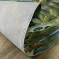 thumbnail image 4 of Ambesonne Mountain Place Mats Set of 4, Fantasy Land Heights Boho, Standard Size, Fern Green Ivory Blue, 4 of 5