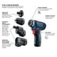 thumbnail image 3 of Kit de destornilladores eléctricos inalámbricos Bosch de 12 V con juego de 24 piezas, 3 of 7