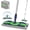Green, variant on Microfiber Mops for Hardwood Floor Cleaning: General Flat Floor Mop with 4 Washable Pads 59" Adjustable Handle - Dust Dry Mops for Kitchen Bathroom Tile Laminate Wood Vinyl - Home Commercial Mop