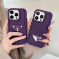 thumbnail image 3 of Funda De Silicona De Lujo 3D Prada Logo INS Coreano Deluxe Mate TPU Para iPhone 14Pro Max 11 13 12 Pro 14 Plus A Prueba De Golpes, 3 of 4