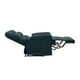 image 5 of Mainstays Microfiber Recliner, Deep Blue