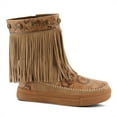 thumbnail image 2 of Spring Step L'Artiste Women's Fringely Leather Bootie, 2 of 5
