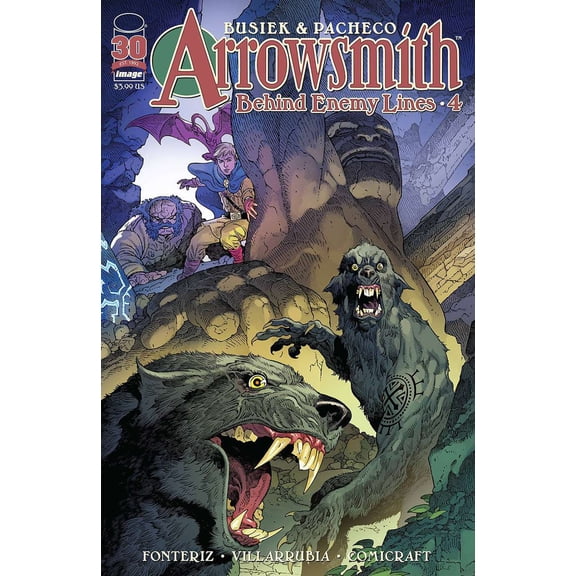 Arrowsmith Behind Enemy Lines #4C VF ; Image Comic Book