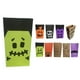 thumbnail image 3 of 6 PCS Bolsa de dulces de Halloween Bolsas de regalo Kraft bolsas portátiles portátiles para favores de fiesta Camisetas Biscuits de chocolate Estilo mixto, 3 of 5