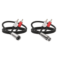 thumbnail image 1 of Cable Divisor XLR A 2 RCA Y Adaptador Audio (1m 2Rca), 1 of 9
