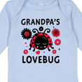 thumbnail image 4 of Inktastic Valentine's Day Grandpa's Lovebug Boys or Girls Long Sleeve Baby Bodysuit, 4 of 5