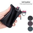 thumbnail image 3 of shiyou-Leather Coin Purse Wallet with Key Chain Small Change Purse Keychain Card Holder Keychain Pouch Small Keychain Wallet for Women and Men, black, Coin Purses & Pouches, 3 of 4