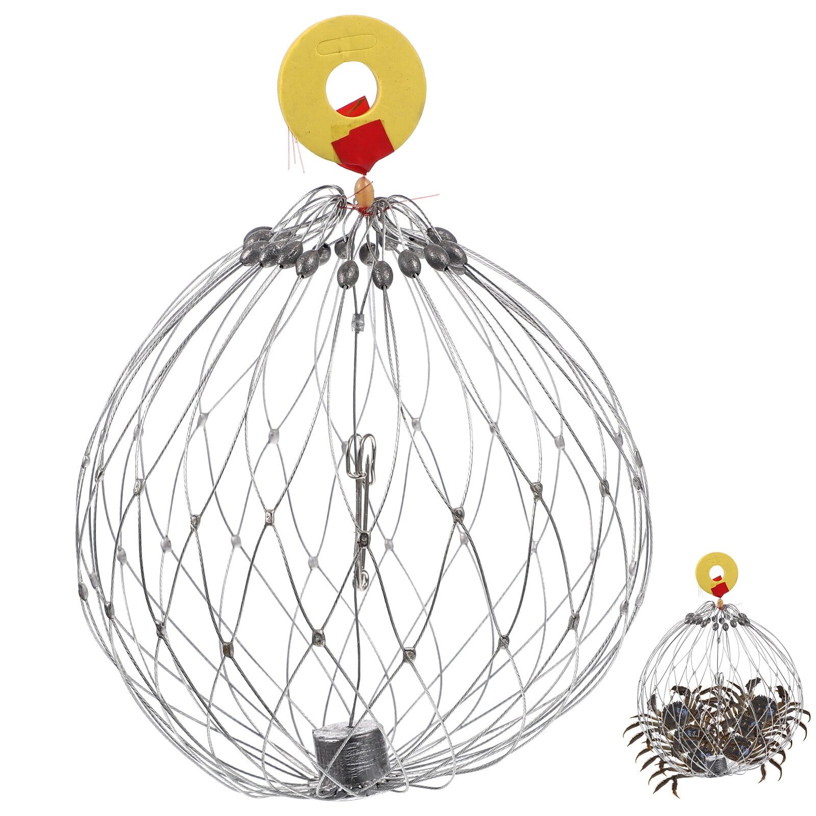 Stainless Steel Crab Trap Lead Weight Design Crab Catcher Cage Wire
