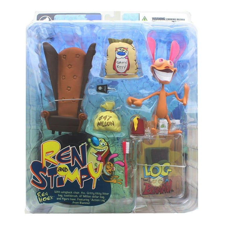 Ren & Stimpy Deluxe 6-Inch Stimpy Action Figure - Super7 | eBay