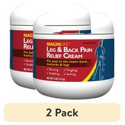 (2 pack) MagniLife Leg & Back Pain Relief Cream
