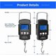 thumbnail image 2 of Electronic Luggage Scale, Lcd Digital Portable Electronic Fishing Scale Digital Suitcase Weighing Travel Scale (Max: 50 Kg), 2 of 4