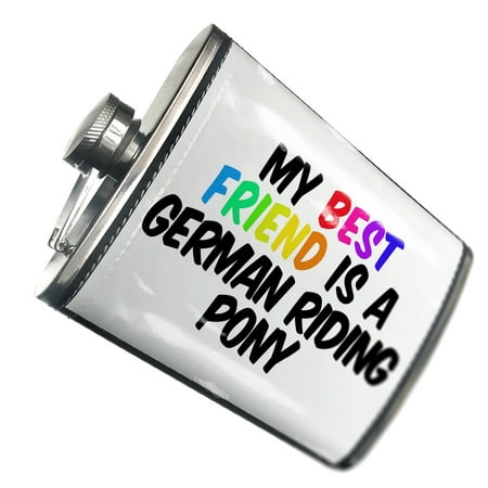 

NEONBLOND Flask My best Friend a German Riding Pony Horse