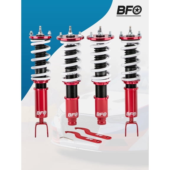 Maxpeedingrods Full Coilover Suspension Shock Strut Kit for Honda Accord LX SE LX-P 2008-2012
