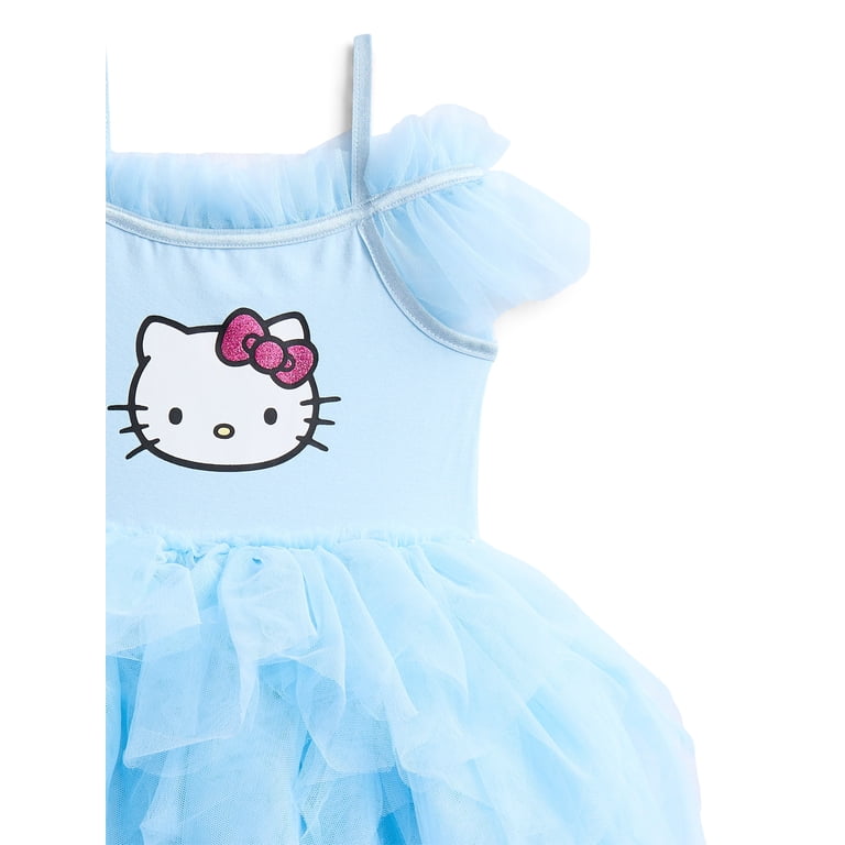 Sanrio Hello Kitty Glitter Tutu Dress, Newborn-5T photo 4