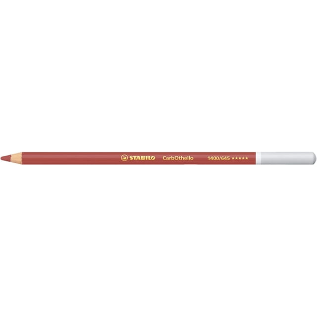 STABILO CarbOthello - Lápiz de color (1 pieza(s), Rojo, 17.5 cm, 7 mm)
