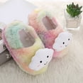 thumbnail image 5 of WOYY Toddler Girls House Slippers Cute Cartoon Winter Warm Soft Soled Non Shoes, 5 of 8
