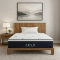 thumbnail image 3 of Revo Sleep Hybrid Mattress: Experience Quality Comfort, Adaptive Support Breathable Cooling Relief with 14-Inch Memory Foam and Spring Hybrid Mattress, Mattress in a Box, King, 3 of 10