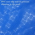 NonSlip Water Absorbent PVC Swimming Pool Floor Mat Soft, Durable
