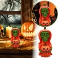thumbnail image 2 of Transformez Votre Espace avec Notre Décoration de Citrouille d'Halloween Adorable Petite Figurine Statue Design Faite d'Un Matériau en Résine Résilient! K2so Ornement Pack d'Ornements Ornement Filleule Noël, 2 of 3