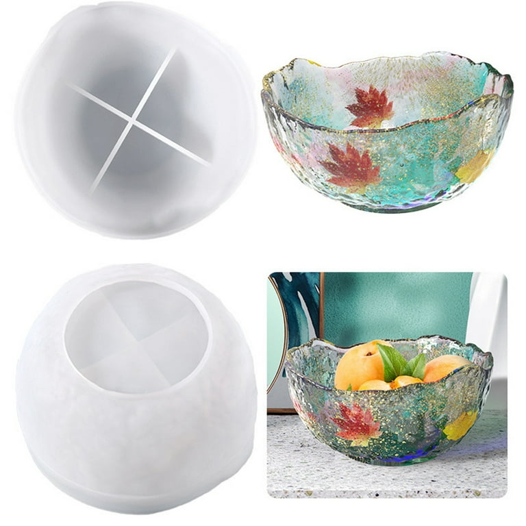 DIY Silicone Bowl Making Jewelry Candles Plate Resin Casting Mold