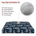 thumbnail image 3 of Majestic Pet | Sea Horse Rectangle Pet Bed For Dogs, Removable Cover, Navy, Large, 3 of 6